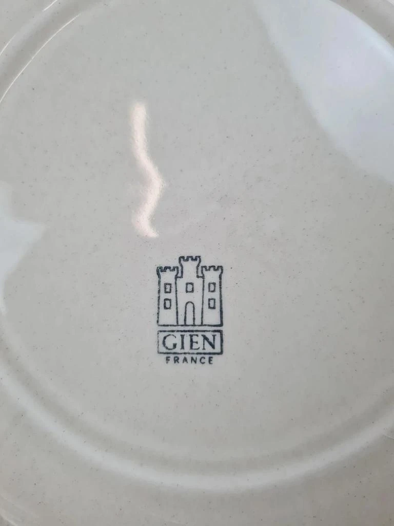 Platos compartimentados Gien vintage 🌸 Juego de 6 – photo 6
